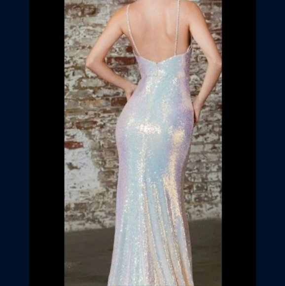 Gorgeous gown size 16 - Picture 8 of 13